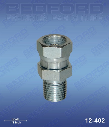 Bedford 12-402 is S/W 820-580 Swivel Adapter aftermarket replacement